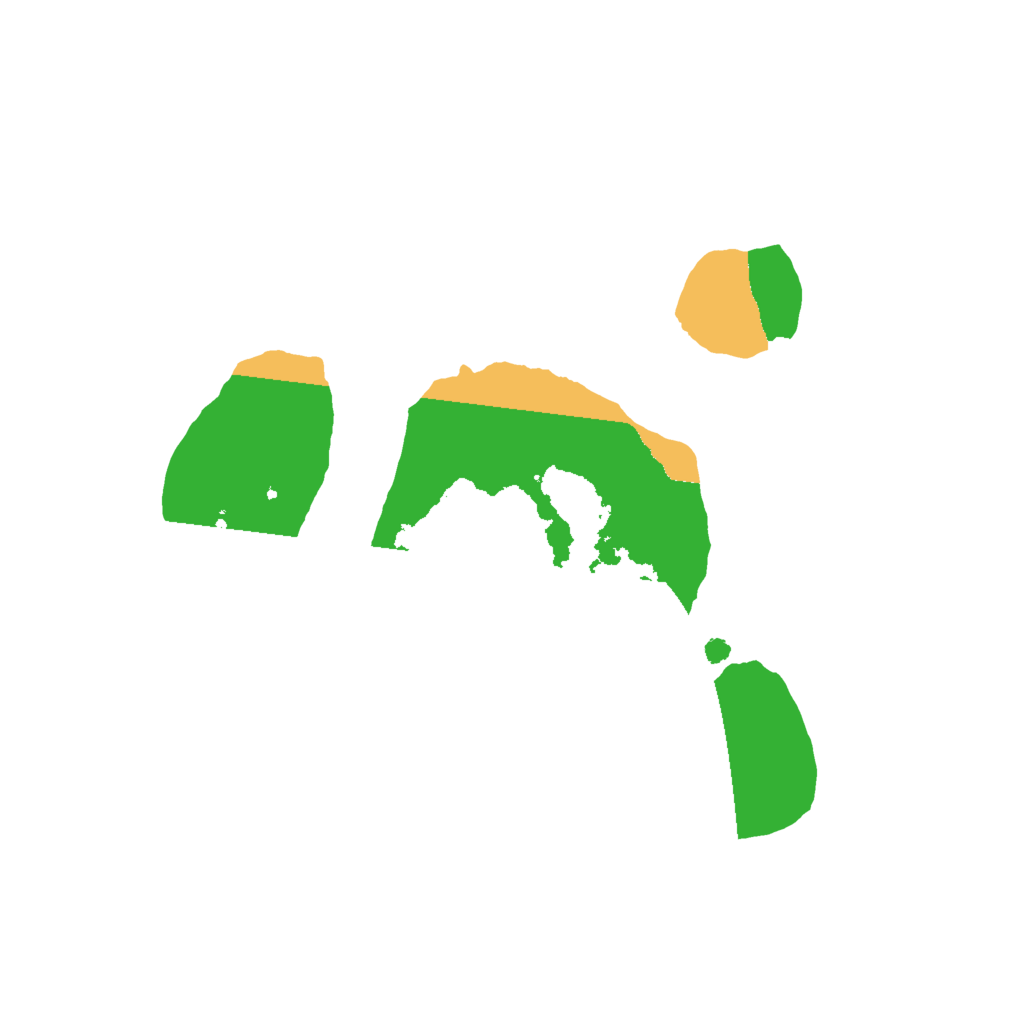 Biome Rust Map: Procedural Map, Size: 1600, Seed: 32248