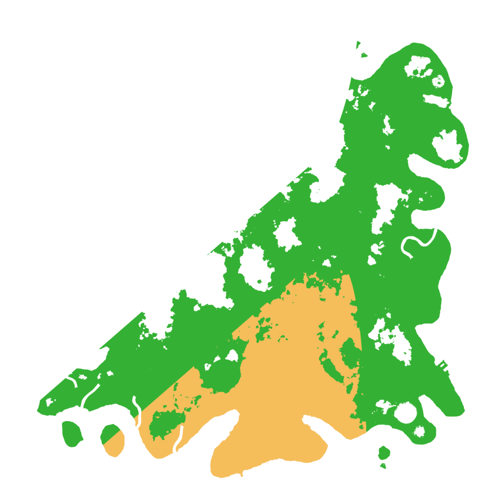 Biome Rust Map: Procedural Map, Size: 4250, Seed: 89413185