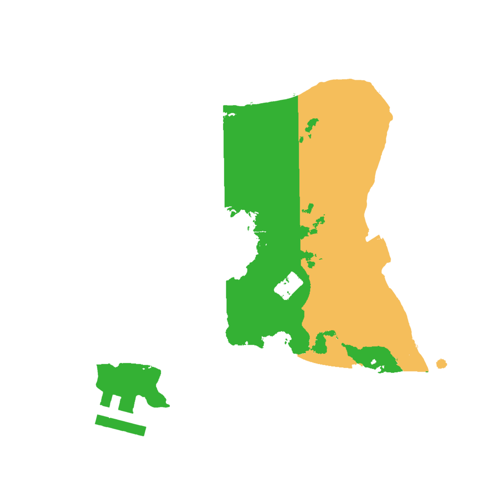 Biome Rust Map: Procedural Map, Size: 2000, Seed: 121215423