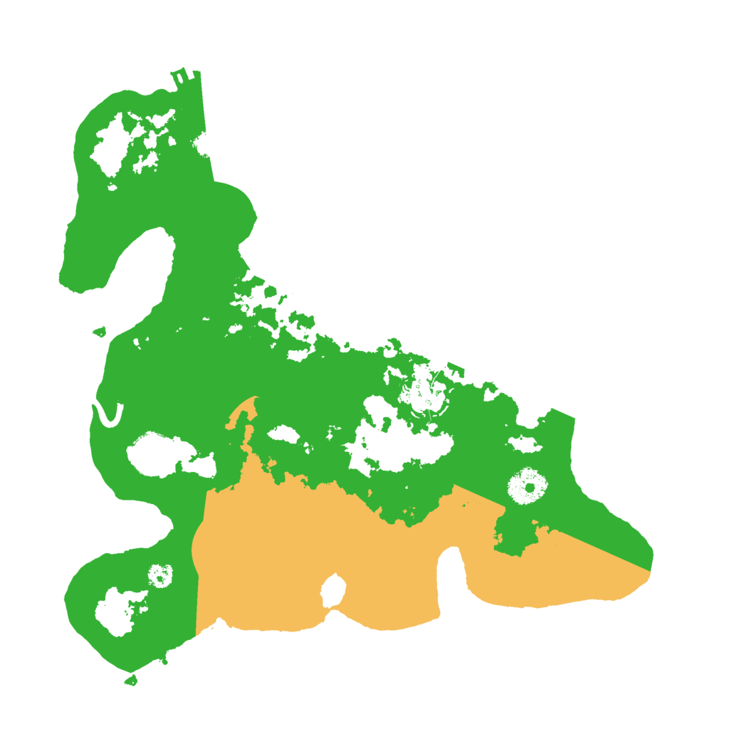 Biome Rust Map: Procedural Map, Size: 3000, Seed: 738390229