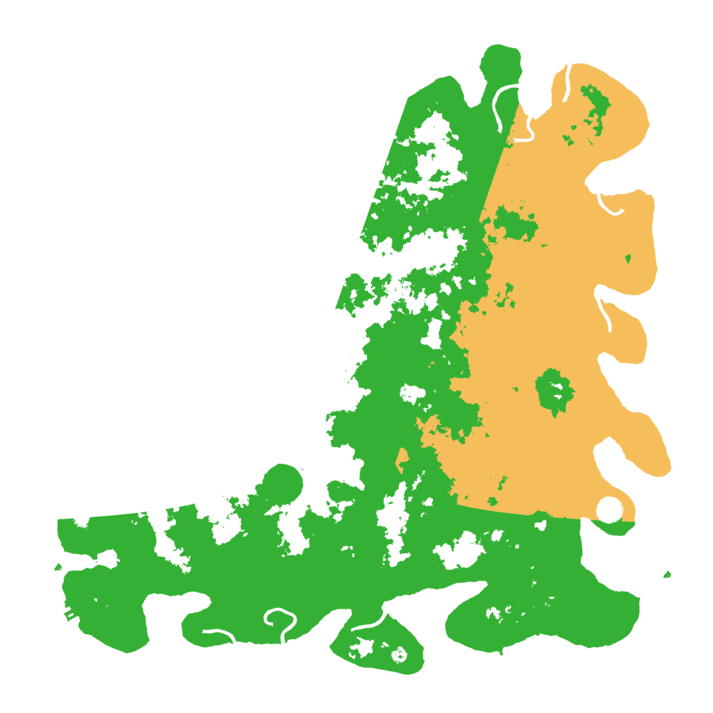 Biome Rust Map: Procedural Map, Size: 4800, Seed: 1269964026