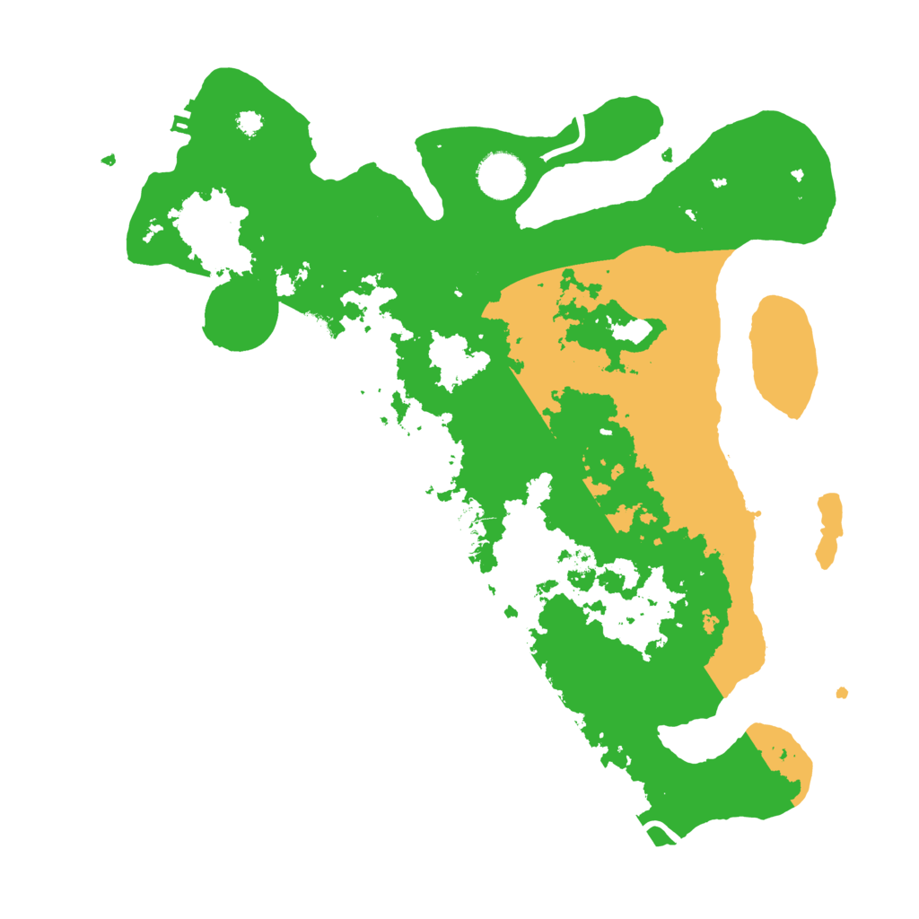 Biome Rust Map: Procedural Map, Size: 3400, Seed: 2379370