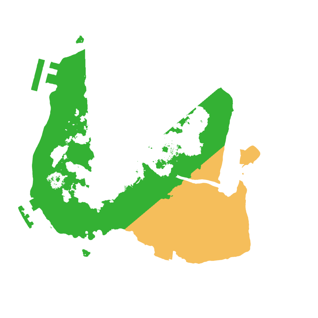 Biome Rust Map: Procedural Map, Size: 2000, Seed: 84875620