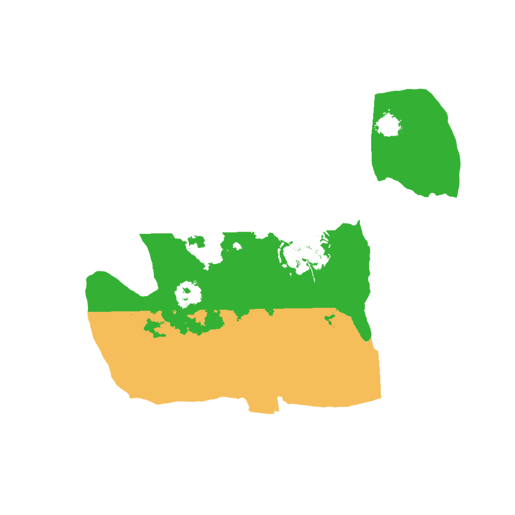 Biome Rust Map: Procedural Map, Size: 2000, Seed: 5432