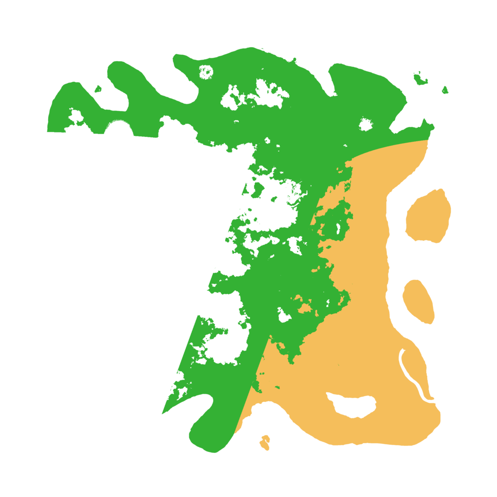 Biome Rust Map: Procedural Map, Size: 3500, Seed: 835881630