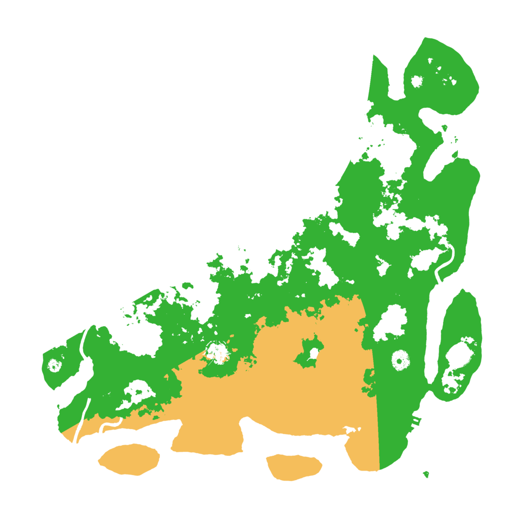 Biome Rust Map: Procedural Map, Size: 4050, Seed: 1719060305