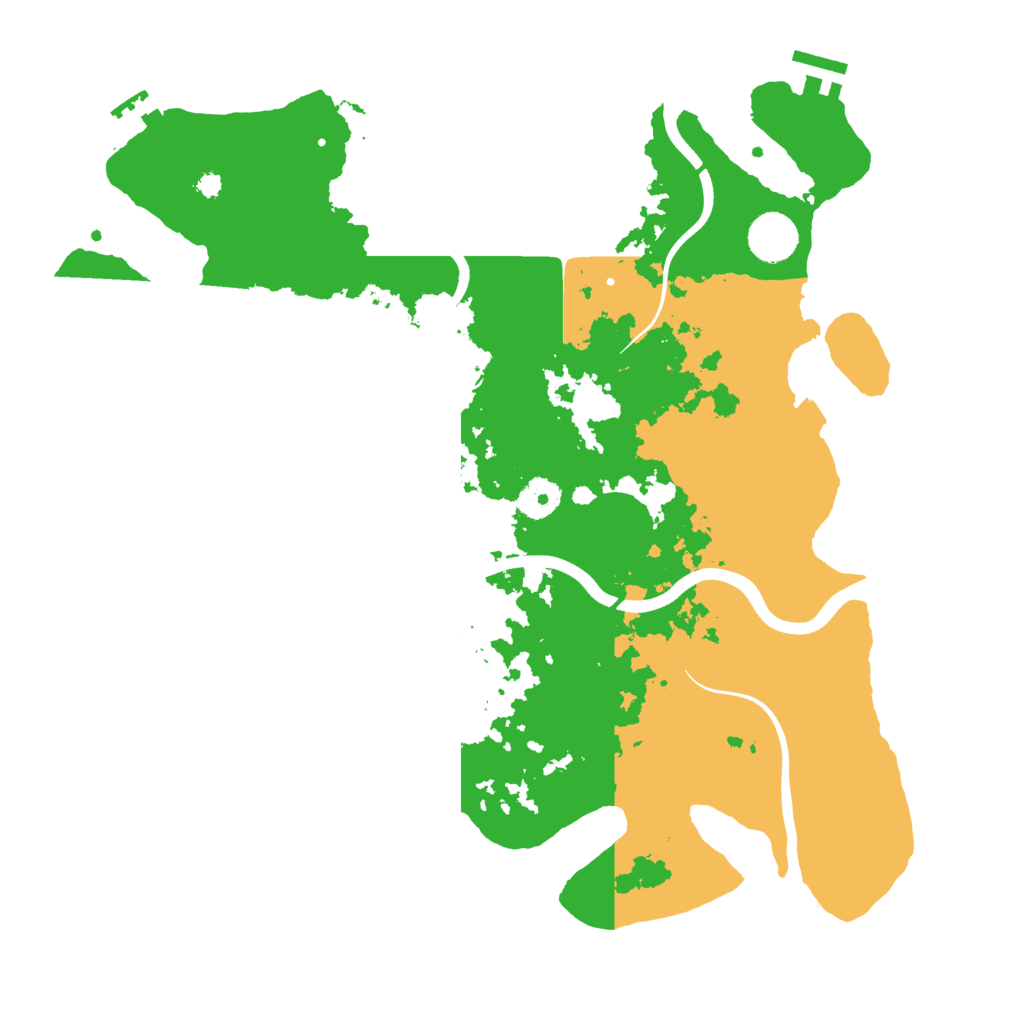 Biome Rust Map: Procedural Map, Size: 3750, Seed: 2107892935