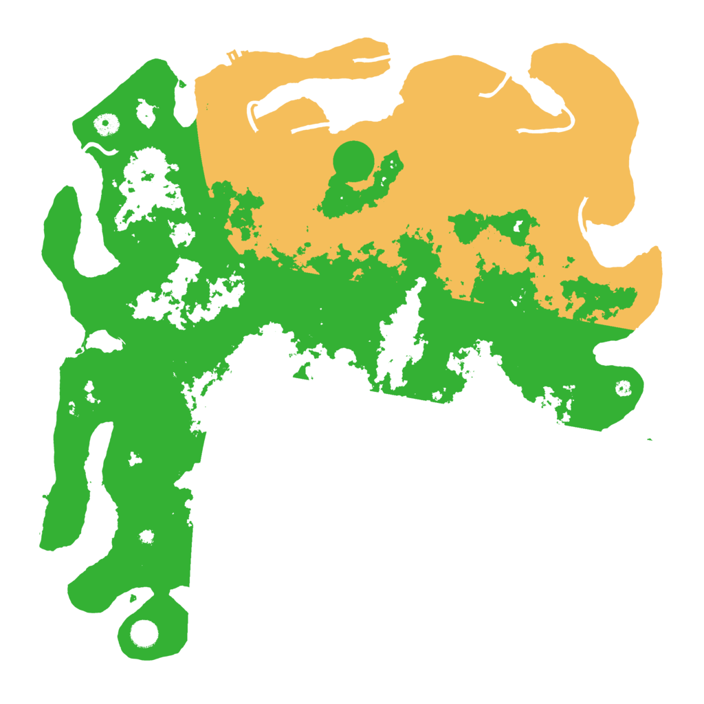 Biome Rust Map: Procedural Map, Size: 4500, Seed: 185763519
