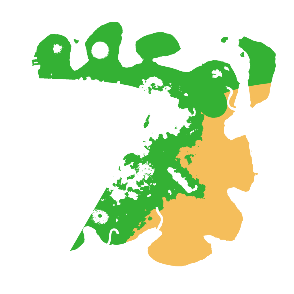 Biome Rust Map: Procedural Map, Size: 3000, Seed: 4251