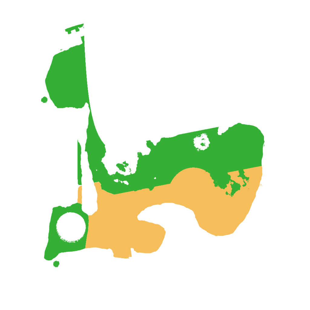 Biome Rust Map: Procedural Map, Size: 2000, Seed: 937300930