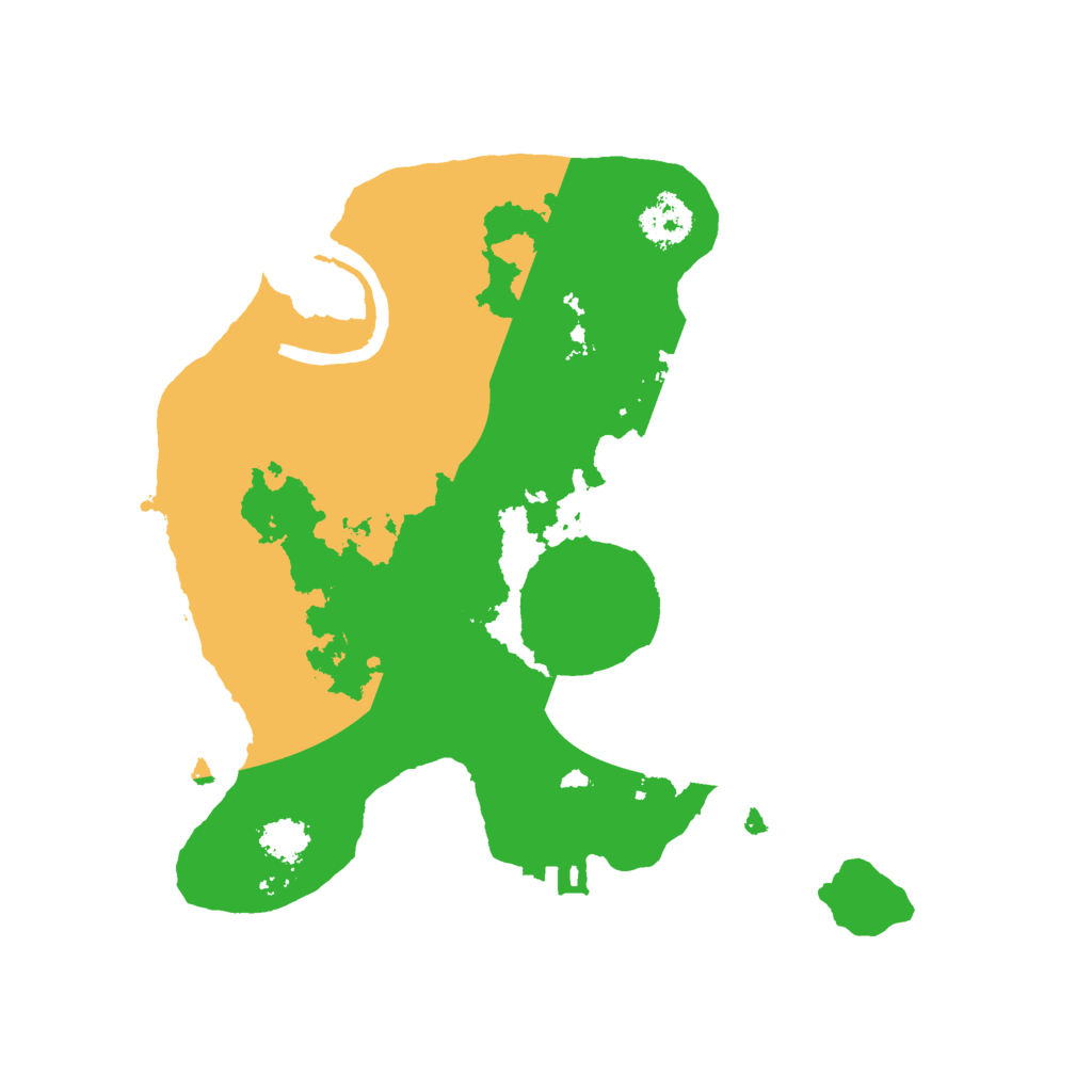 Biome Rust Map: Procedural Map, Size: 2200, Seed: 561346131