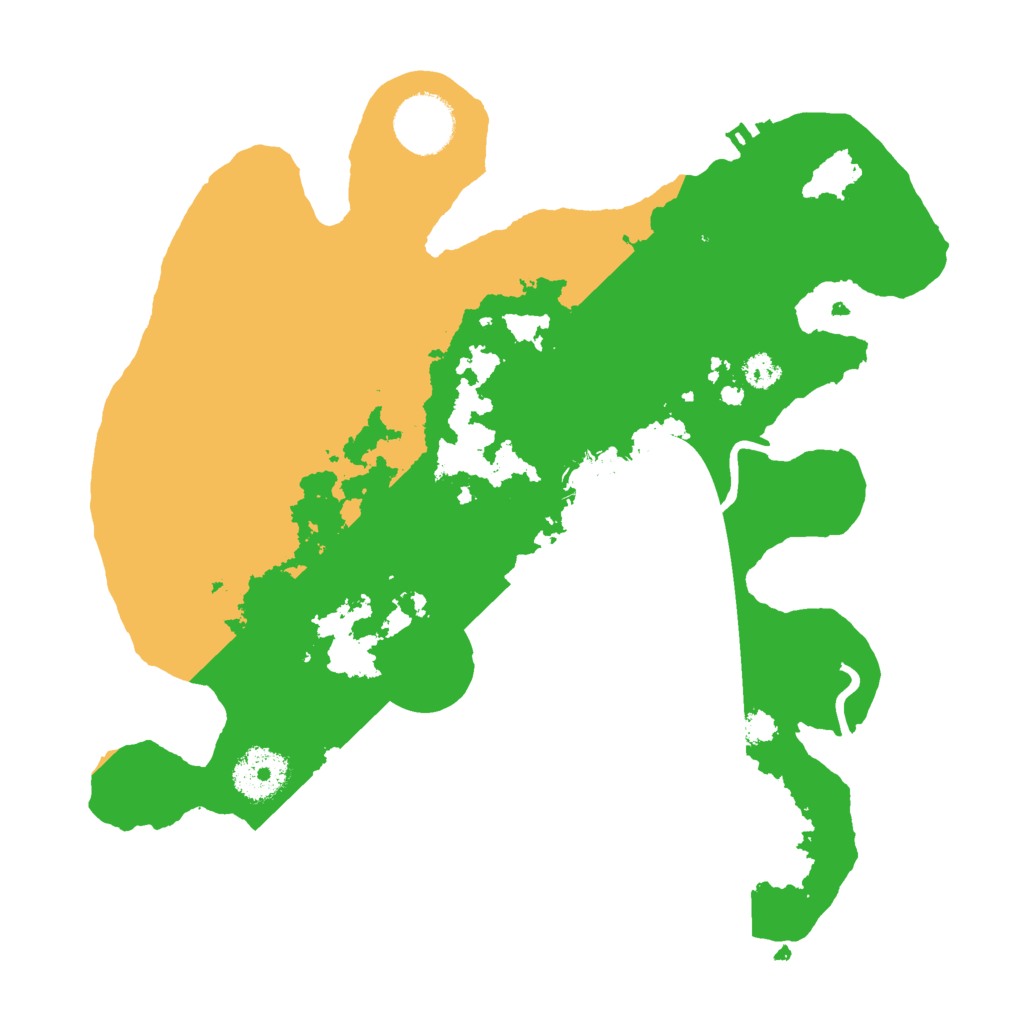Biome Rust Map: Procedural Map, Size: 3000, Seed: 23981897