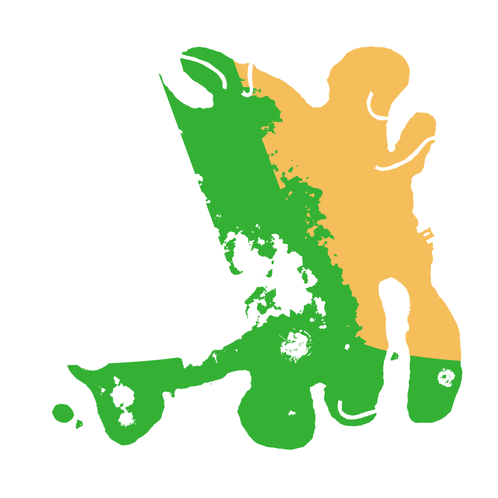 Biome Rust Map: Procedural Map, Size: 3000, Seed: 217383281