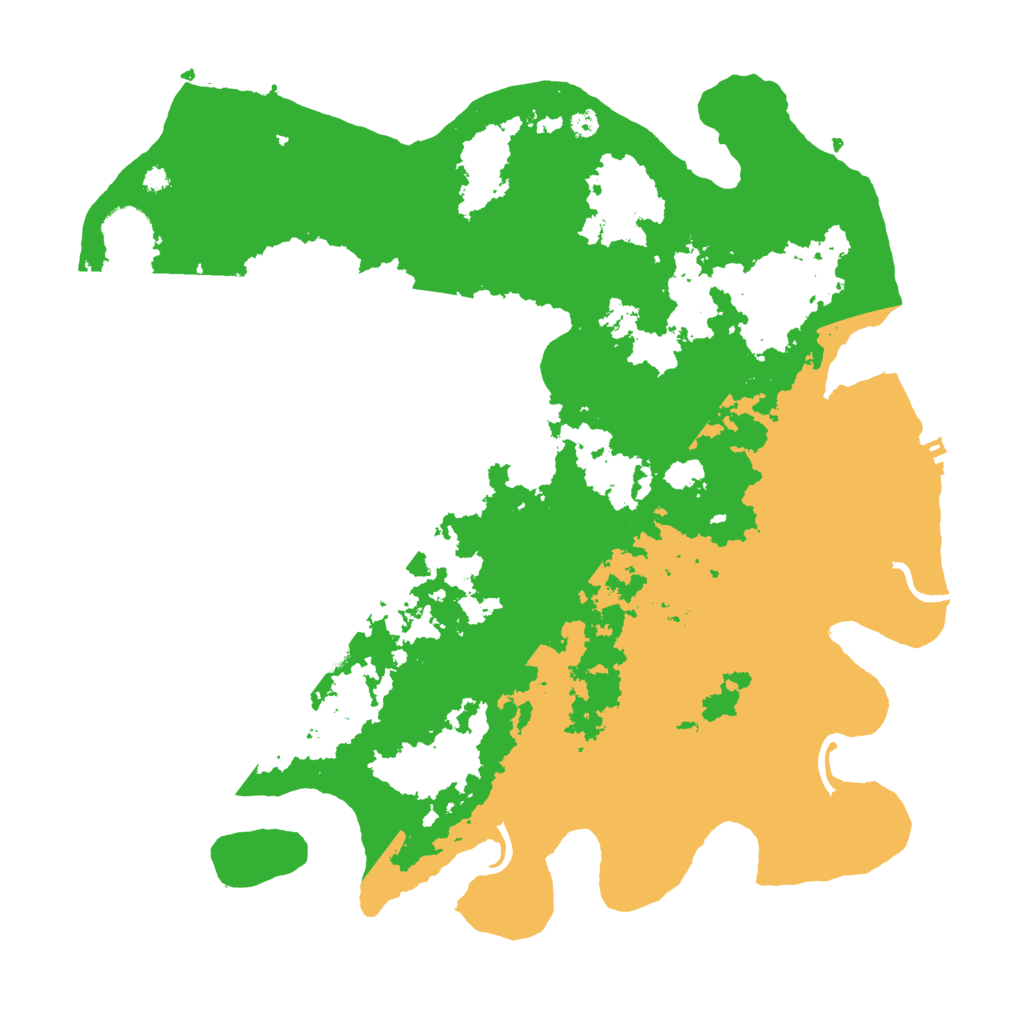 Biome Rust Map: Procedural Map, Size: 3800, Seed: 306588169