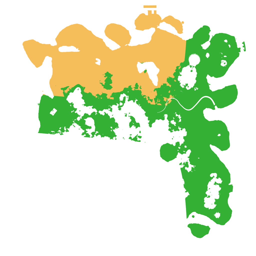 Biome Rust Map: Procedural Map, Size: 4000, Seed: 1328757723