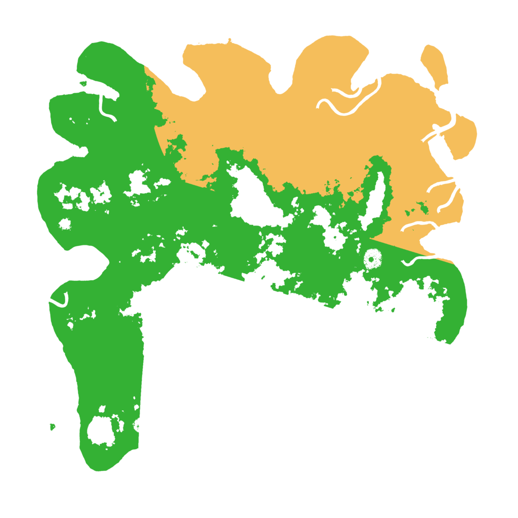 Biome Rust Map: Procedural Map, Size: 4000, Seed: 23871337