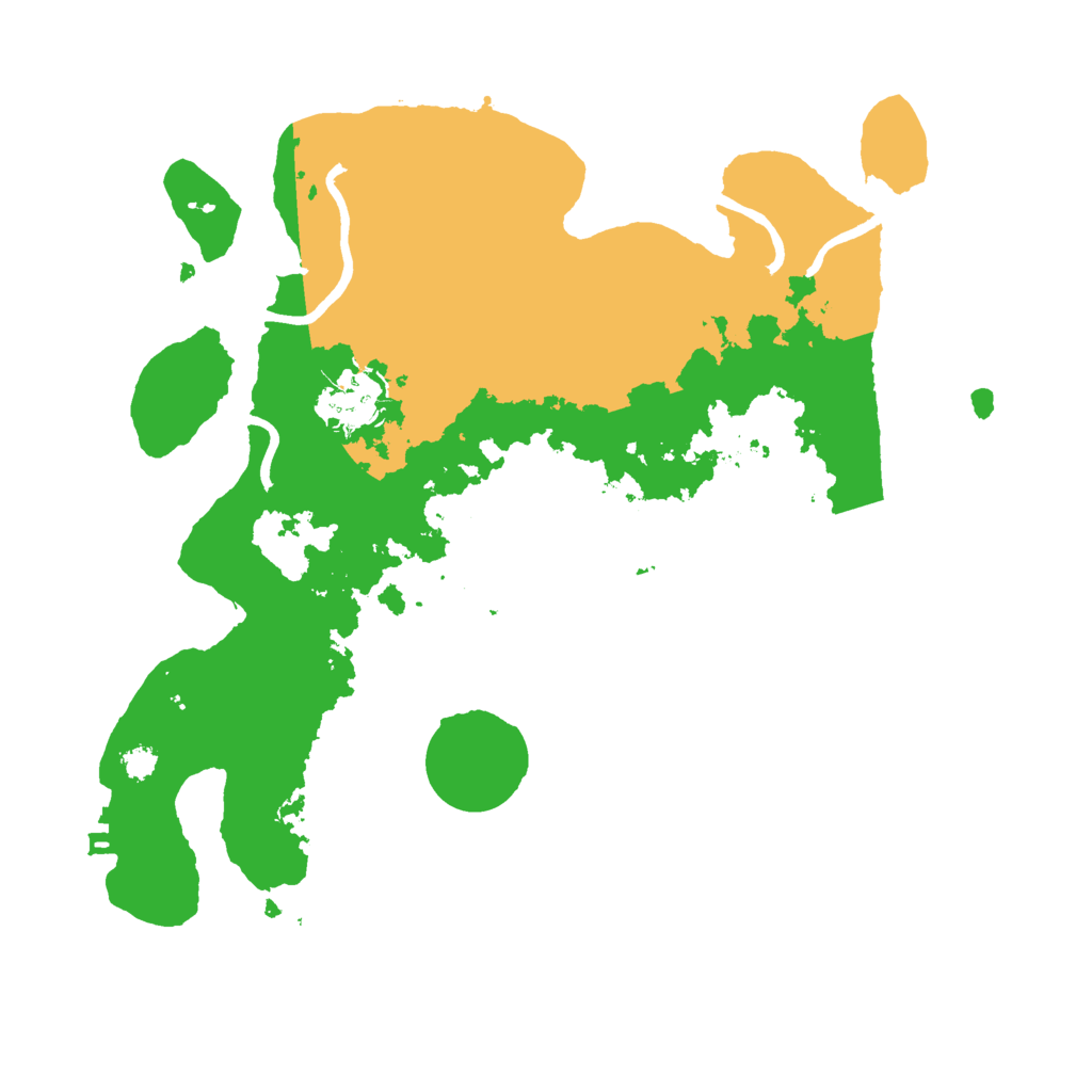 Biome Rust Map: Procedural Map, Size: 3000, Seed: 1085247494