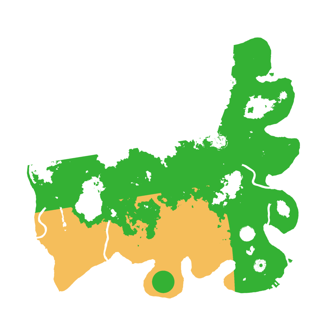 Biome Rust Map: Procedural Map, Size: 3800, Seed: 1860200060