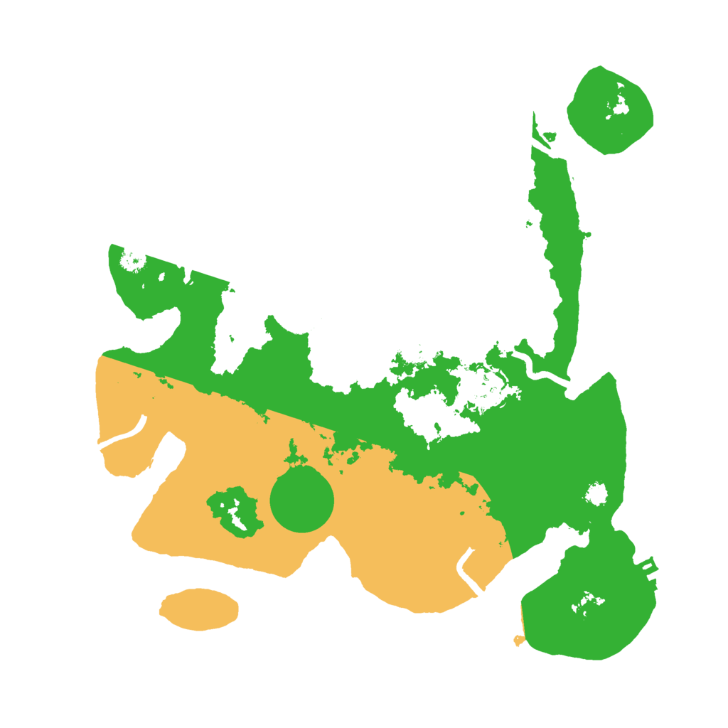 Biome Rust Map: Procedural Map, Size: 3000, Seed: 91941