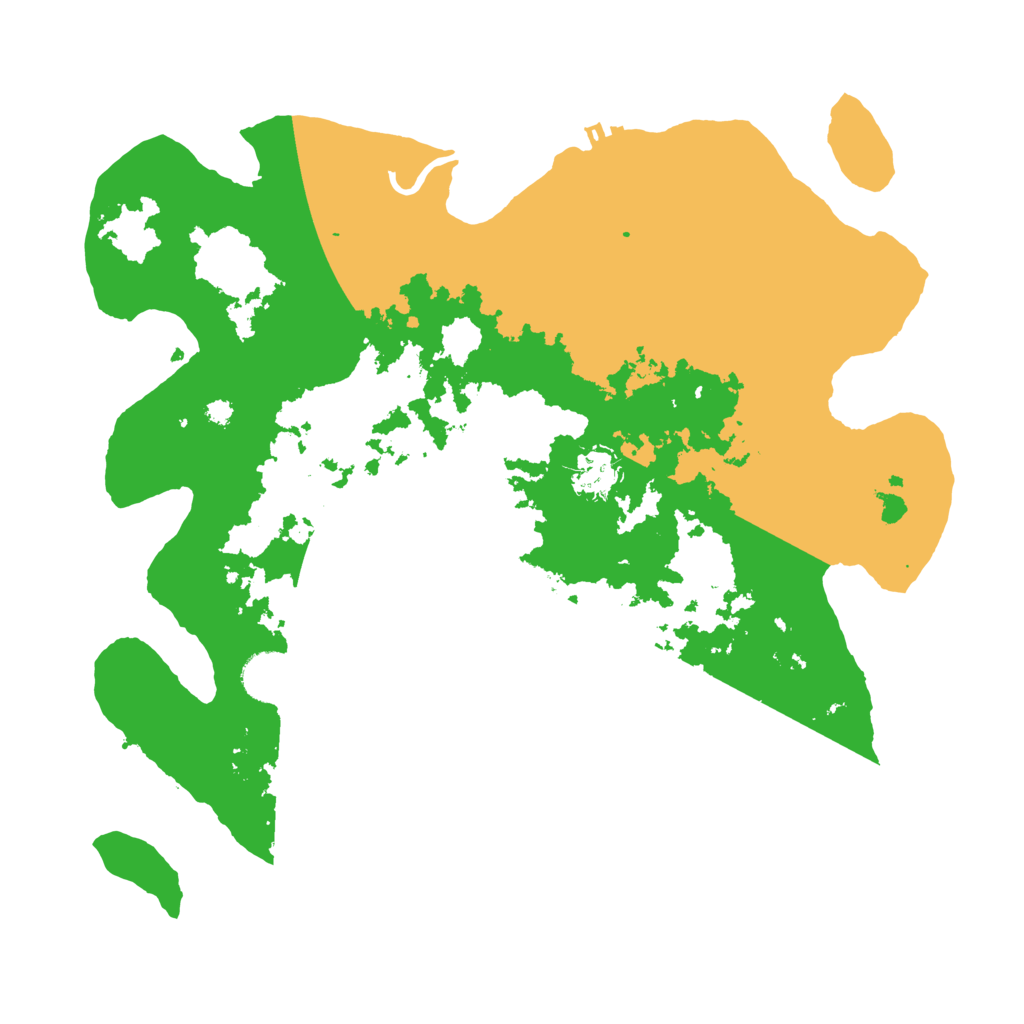 Biome Rust Map: Procedural Map, Size: 3650, Seed: 344142336