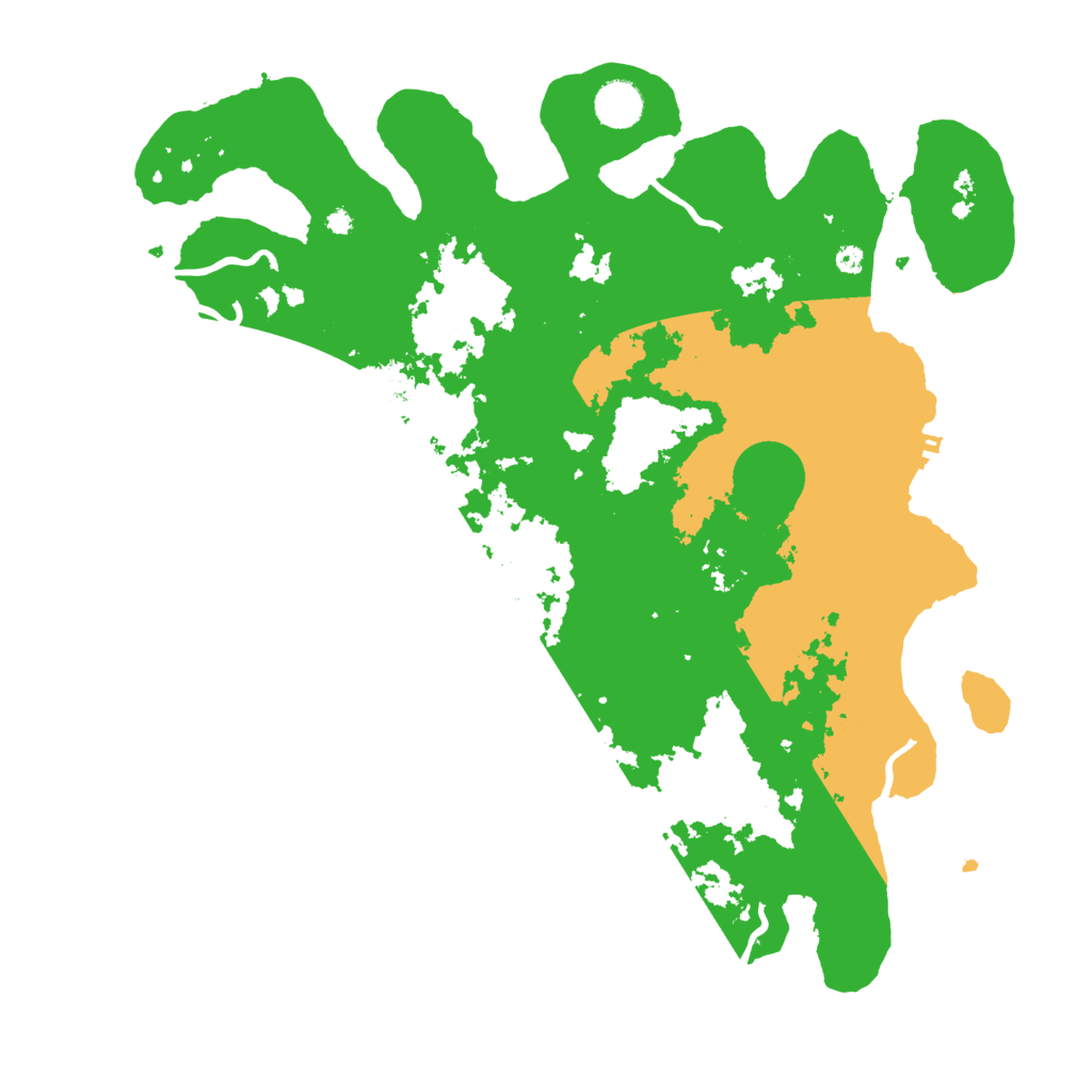 Biome Rust Map: Procedural Map, Size: 4000, Seed: 110357507