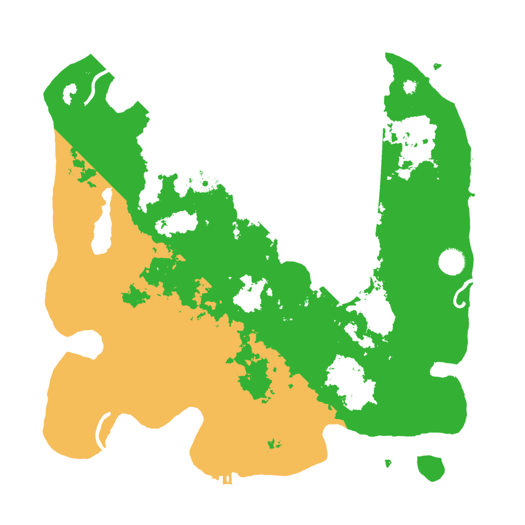 Biome Rust Map: Procedural Map, Size: 3500, Seed: 1848835761