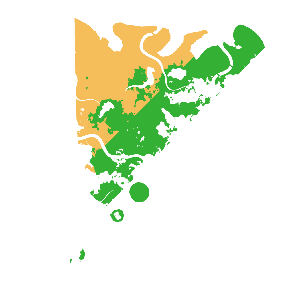 Biome Rust Map: Procedural Map, Size: 4000, Seed: 1147878771