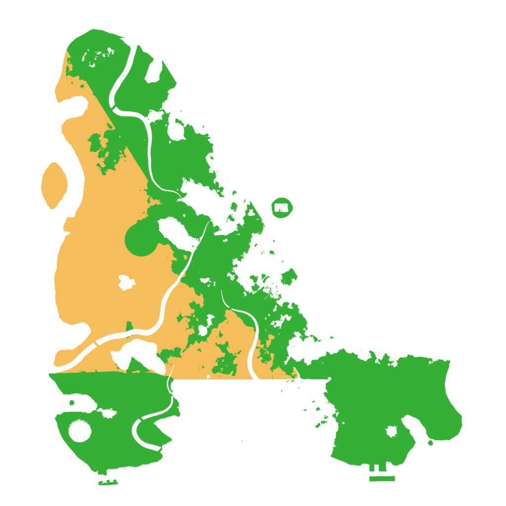 Biome Rust Map: Procedural Map, Size: 4000, Seed: 1902517677
