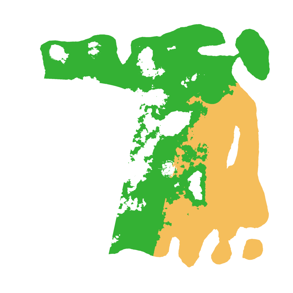 Biome Rust Map: Barren, Size: 3500, Seed: 186519184