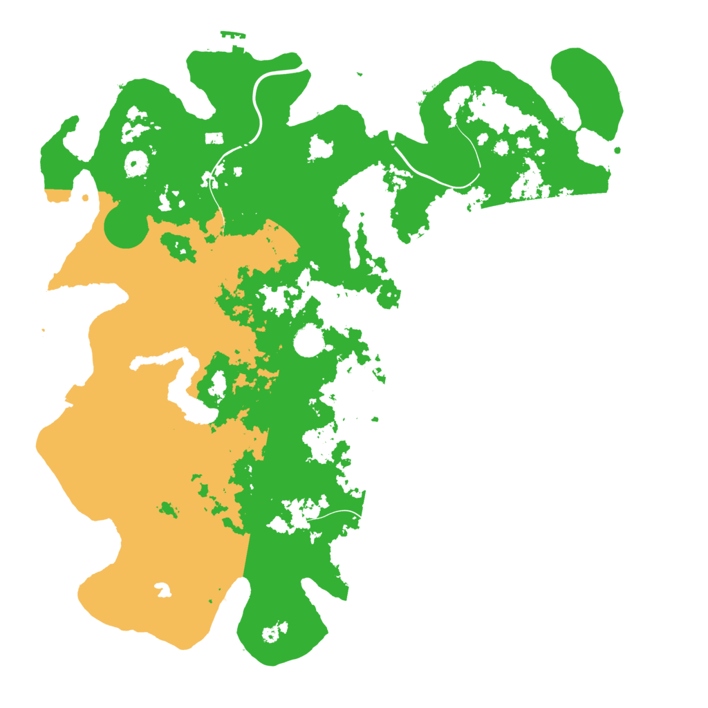 Biome Rust Map: Procedural Map, Size: 4250, Seed: 6254371