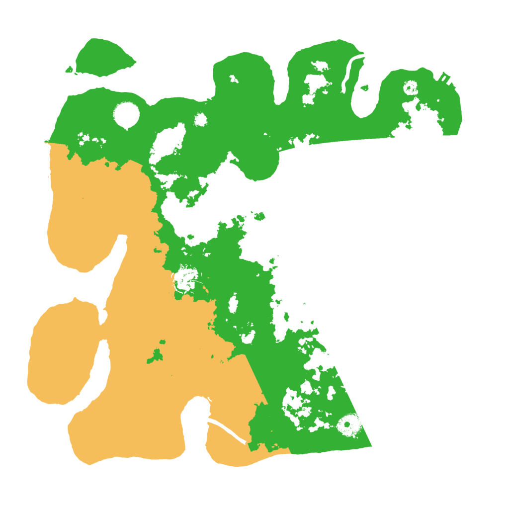 Biome Rust Map: Procedural Map, Size: 3500, Seed: 94222212