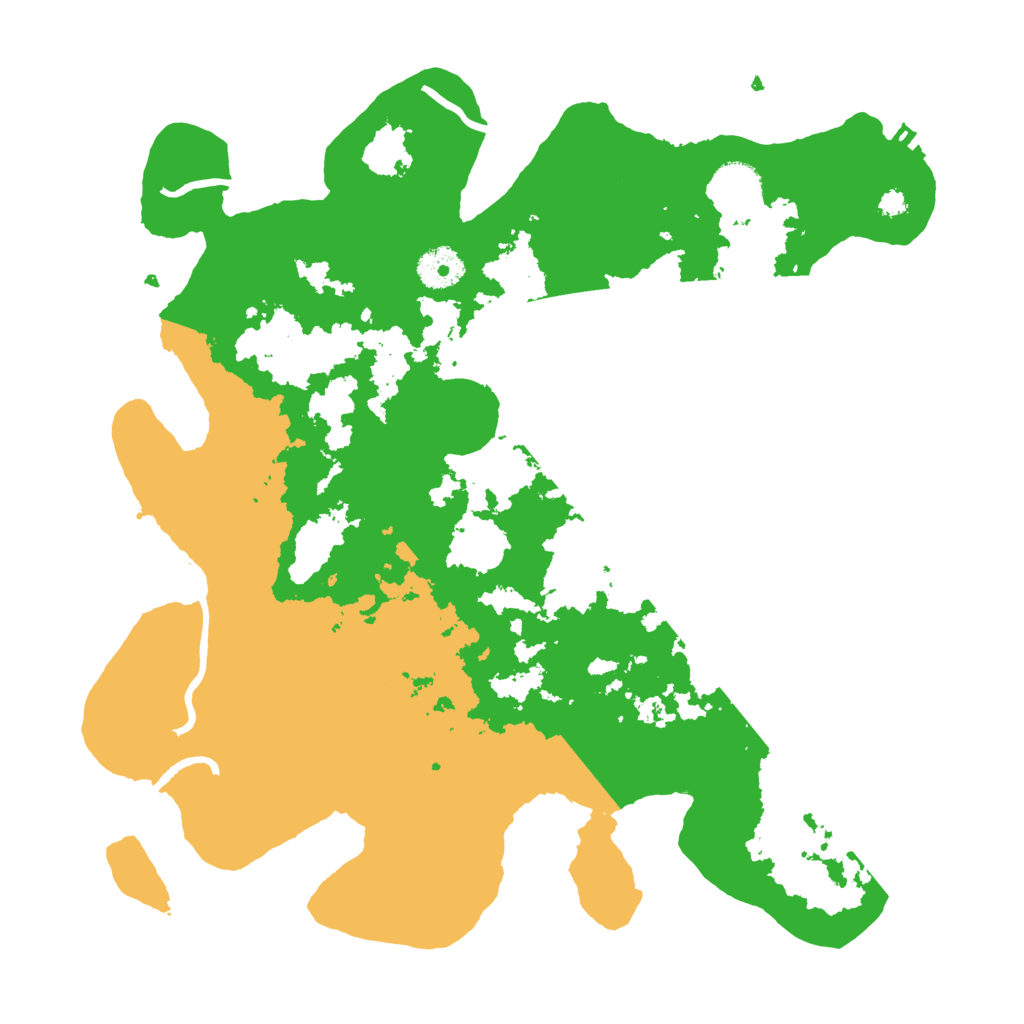 Biome Rust Map: Procedural Map, Size: 3550, Seed: 62196590