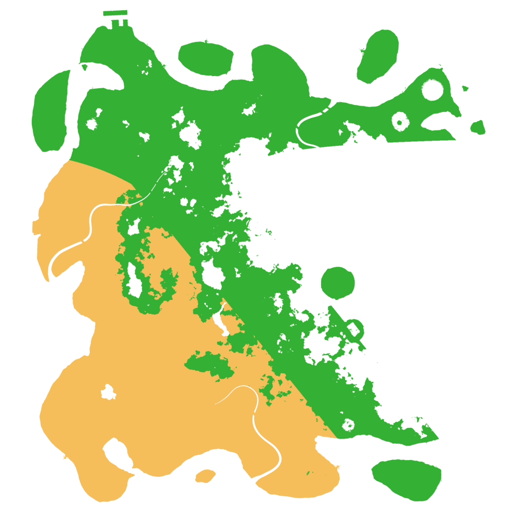 Biome Rust Map: Procedural Map, Size: 4400, Seed: 412363519