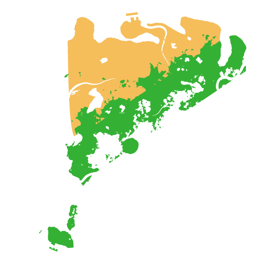 Biome Rust Map: Procedural Map, Size: 4500, Seed: 1114492329
