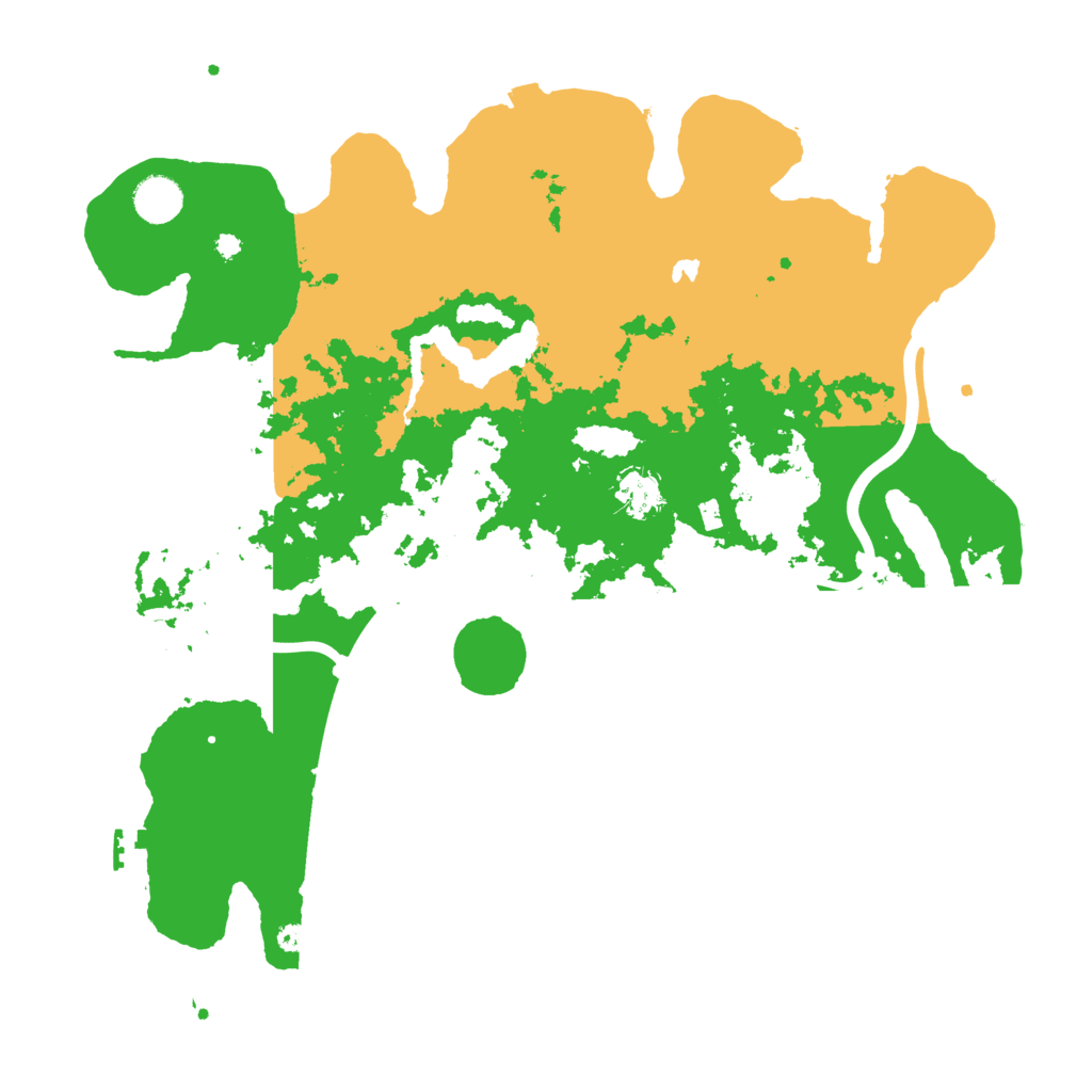 Biome Rust Map: Procedural Map, Size: 4000, Seed: 2020712988