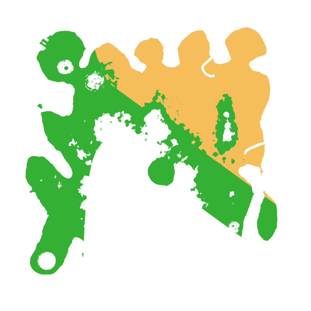 Biome Rust Map: Procedural Map, Size: 3100, Seed: 653234