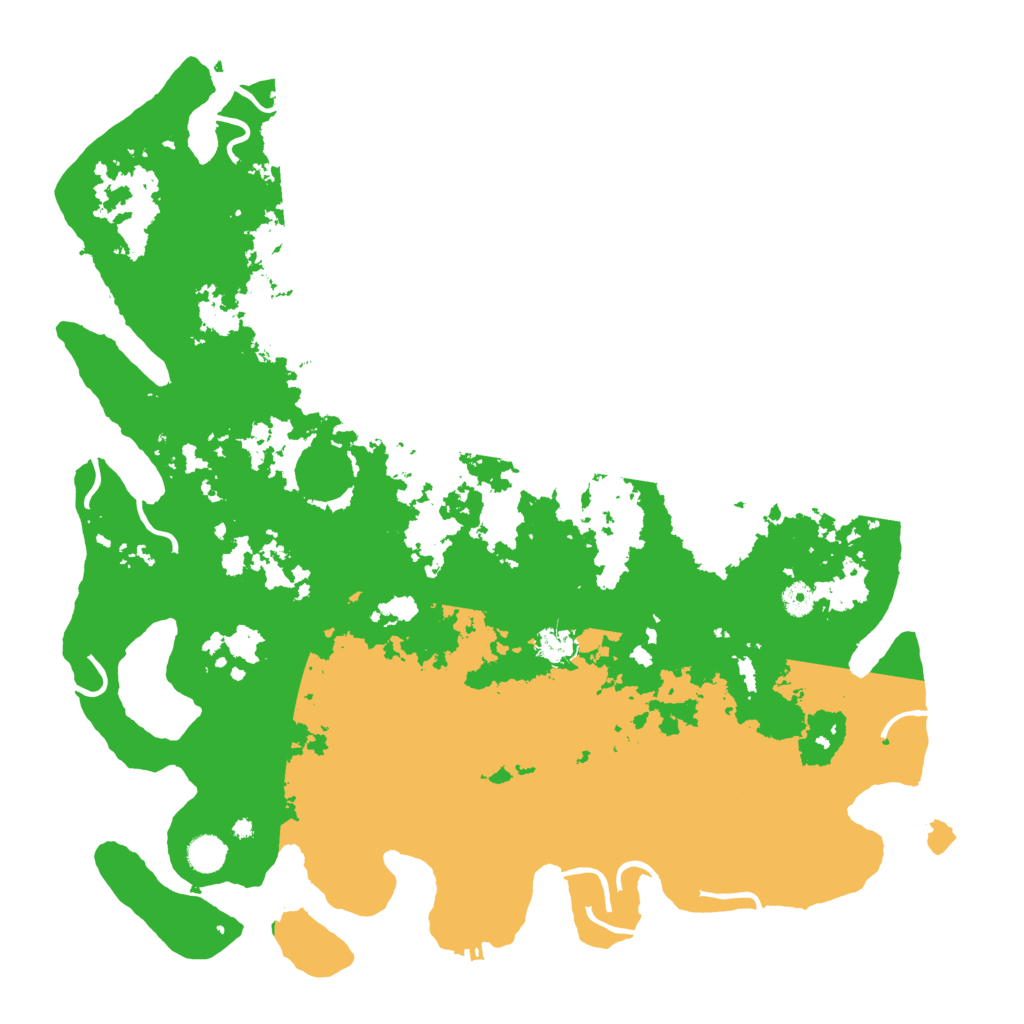 Biome Rust Map: Procedural Map, Size: 4700, Seed: 61542545
