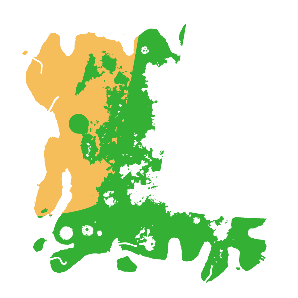 Biome Rust Map: Procedural Map, Size: 4000, Seed: 1235259033