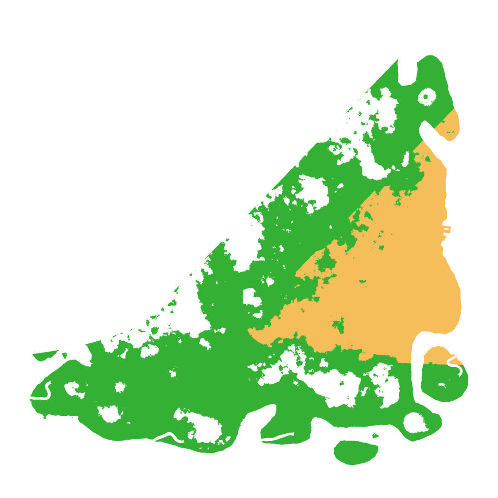 Biome Rust Map: Procedural Map, Size: 4300, Seed: 1080551250