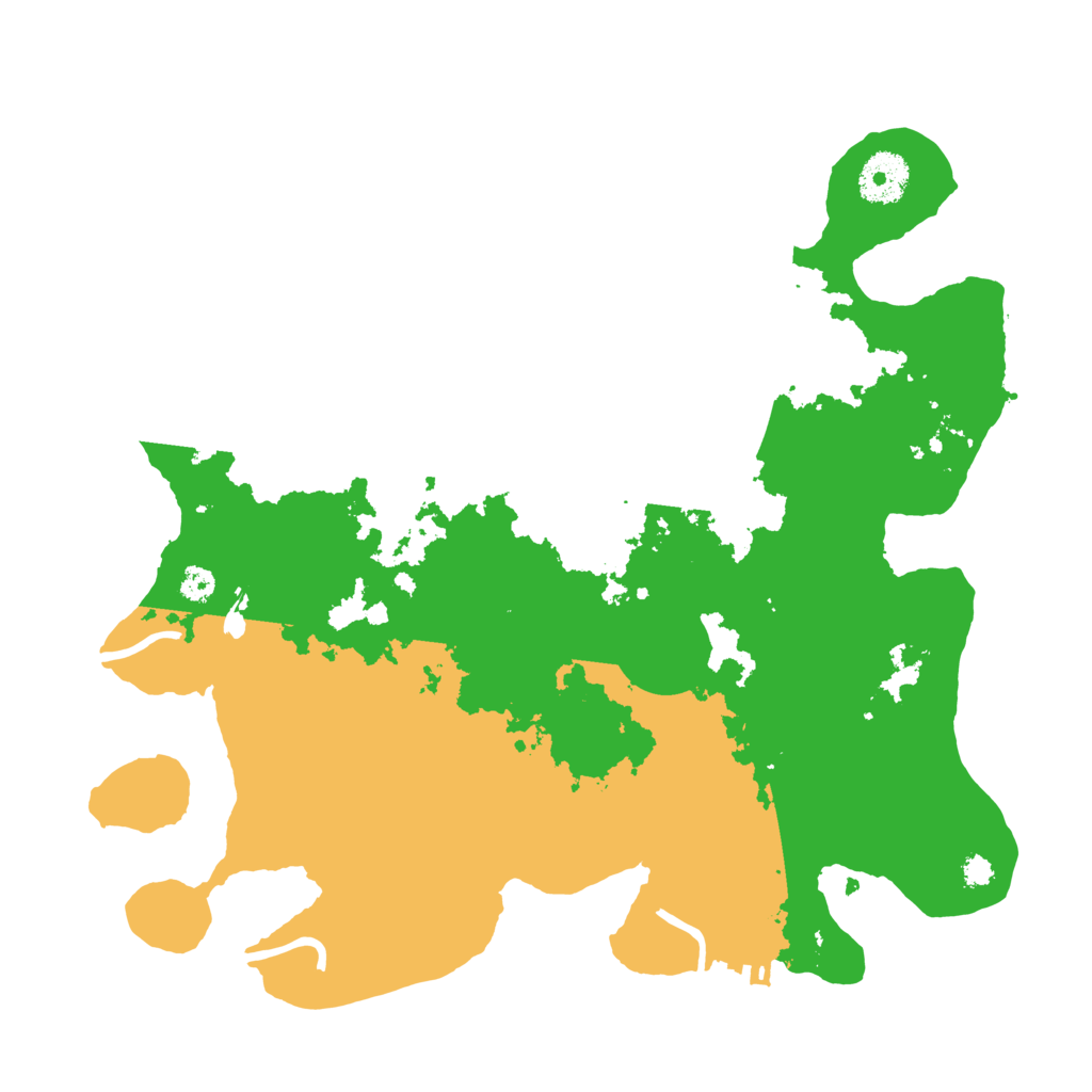 Biome Rust Map: Procedural Map, Size: 3250, Seed: 1374