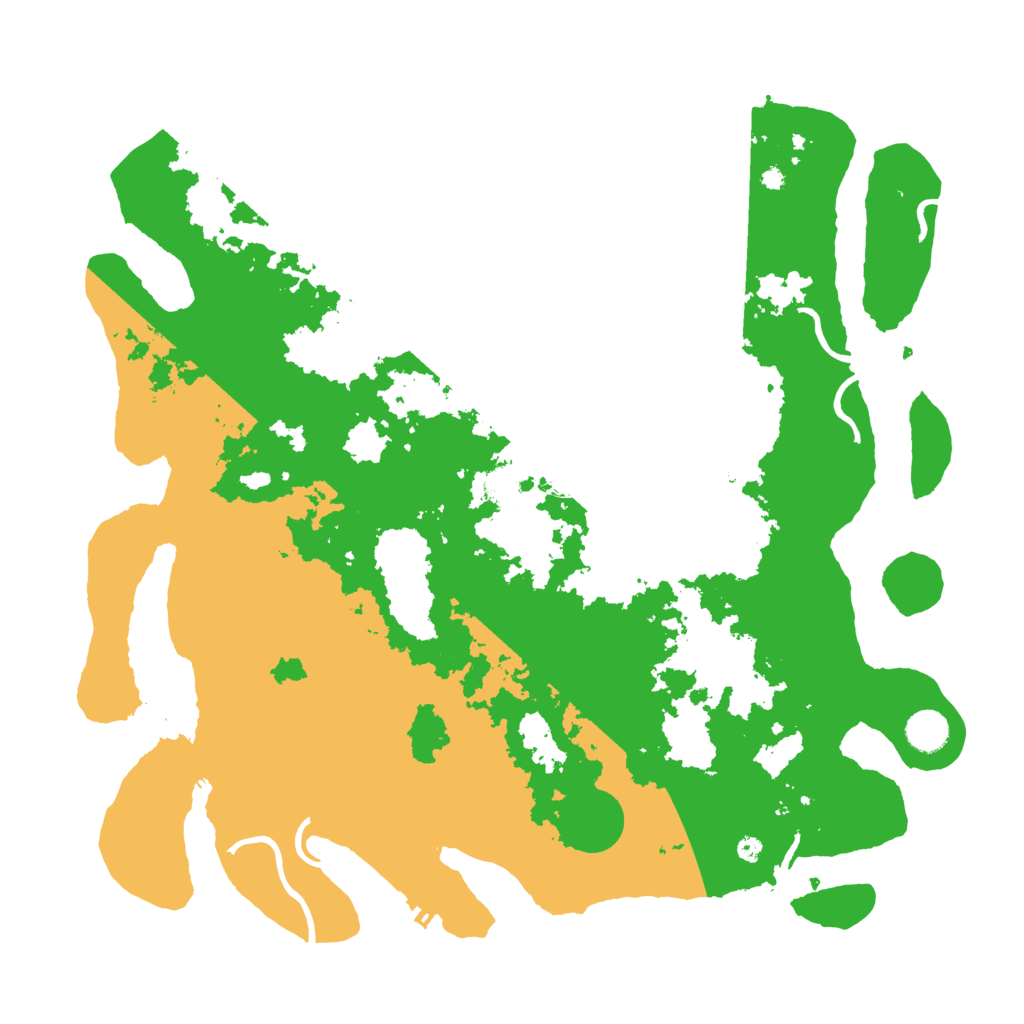 Biome Rust Map: Procedural Map, Size: 4250, Seed: 439858312