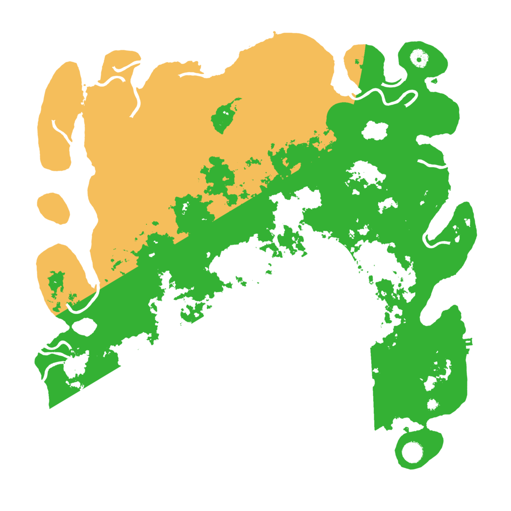 Biome Rust Map: Procedural Map, Size: 4300, Seed: 1549383875