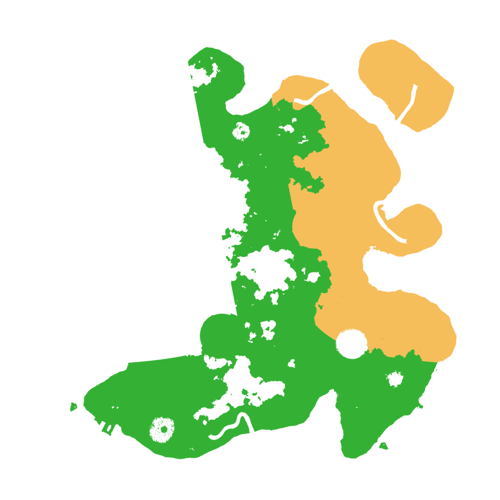 Biome Rust Map: Procedural Map, Size: 3000, Seed: 1698061217