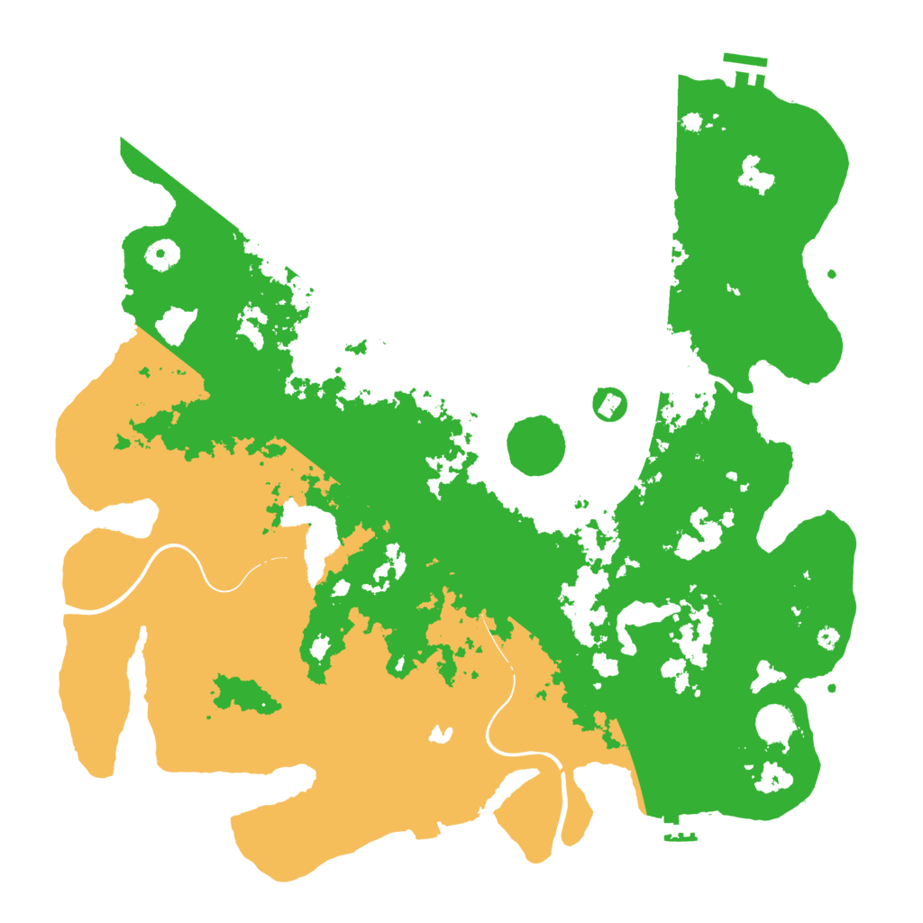 Biome Rust Map: Procedural Map, Size: 4250, Seed: 1453101641