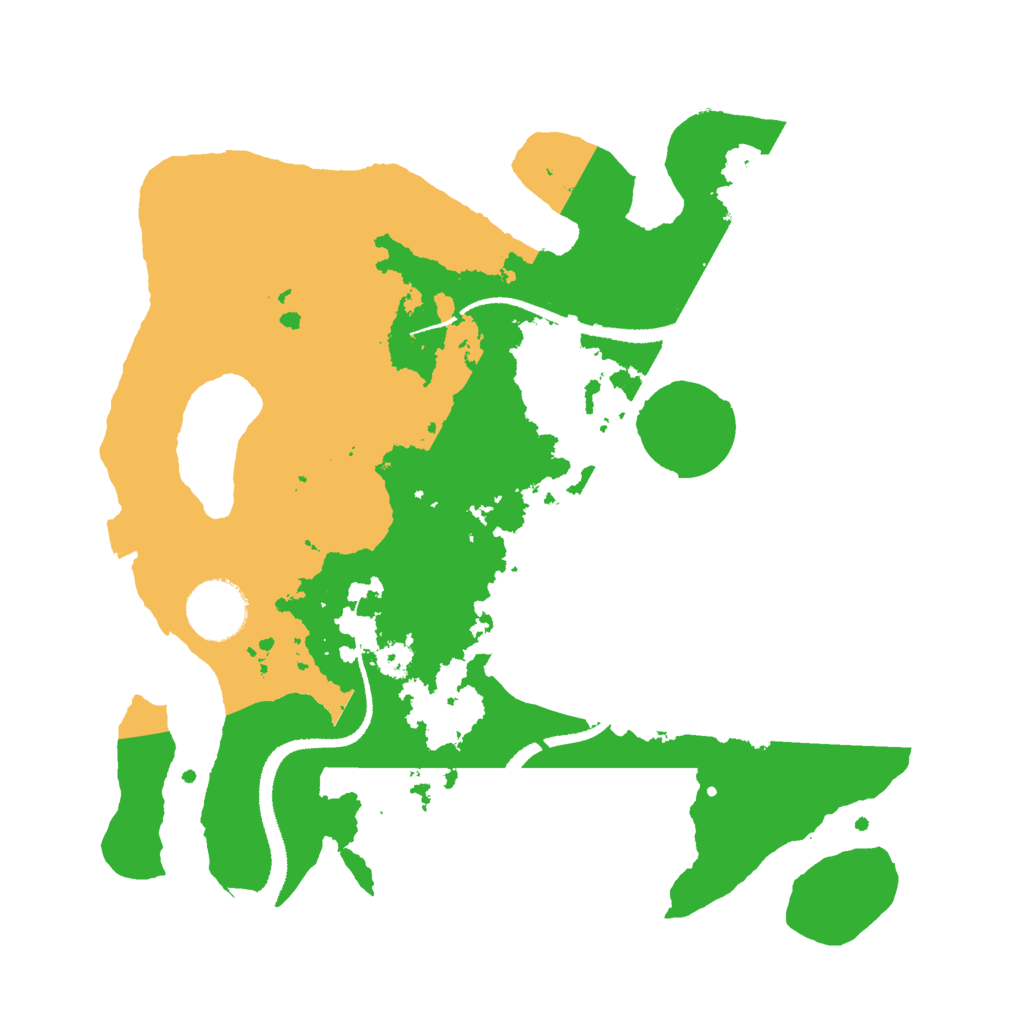 Biome Rust Map: Procedural Map, Size: 3000, Seed: 403870