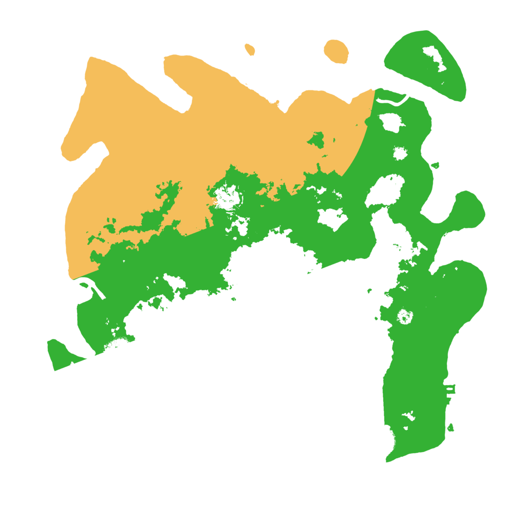 Biome Rust Map: Procedural Map, Size: 3500, Seed: 700524333