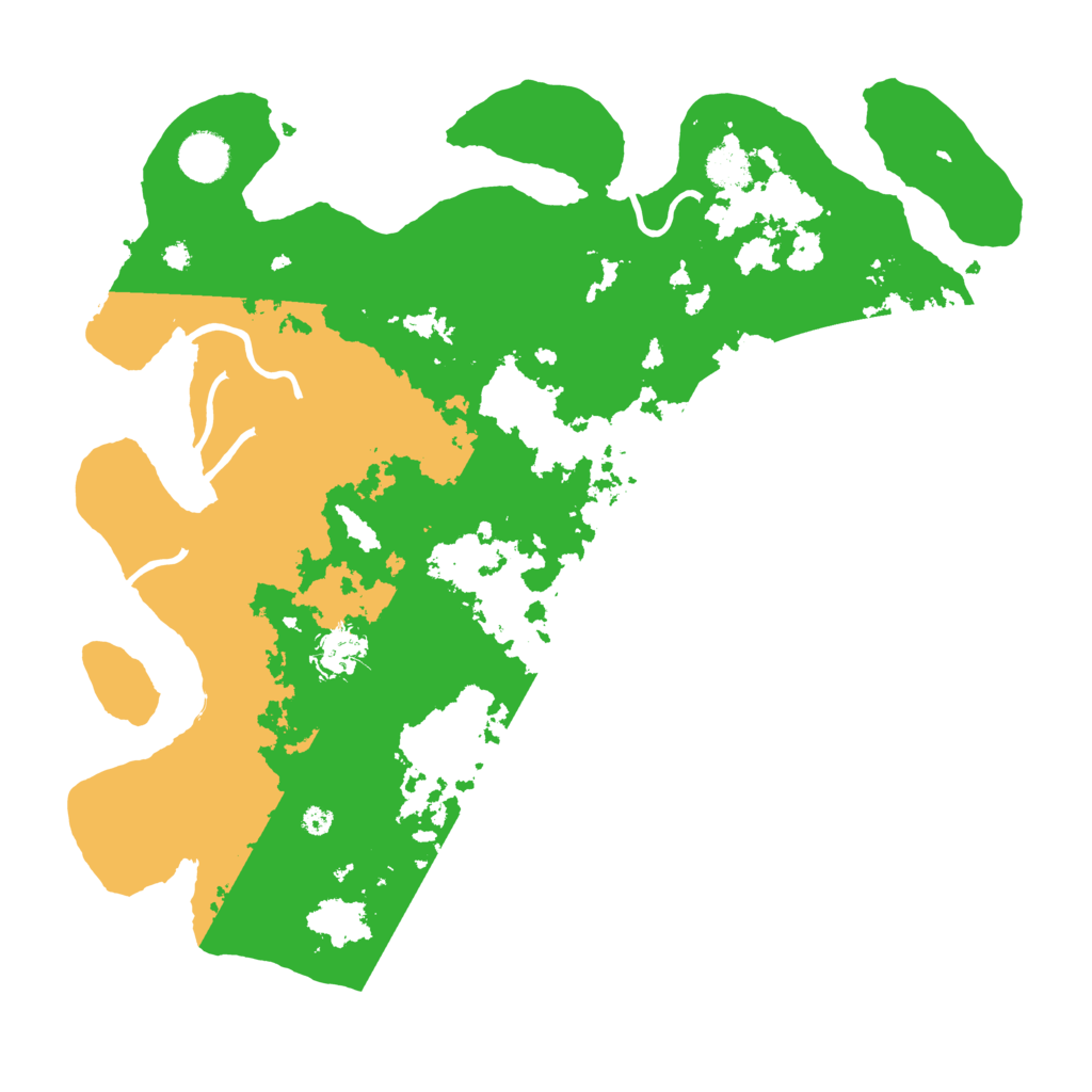 Biome Rust Map: Procedural Map, Size: 3800, Seed: 92532058