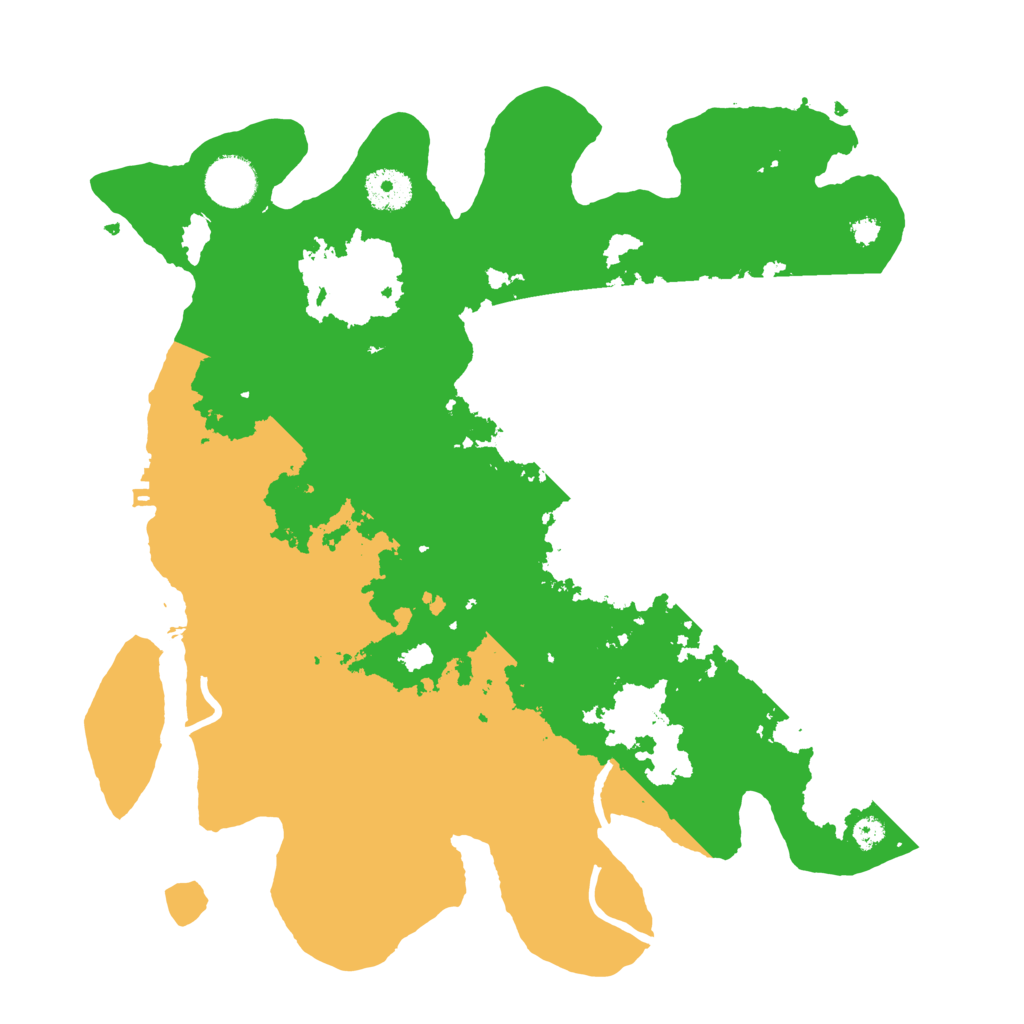 Biome Rust Map: Procedural Map, Size: 3500, Seed: 1701014358