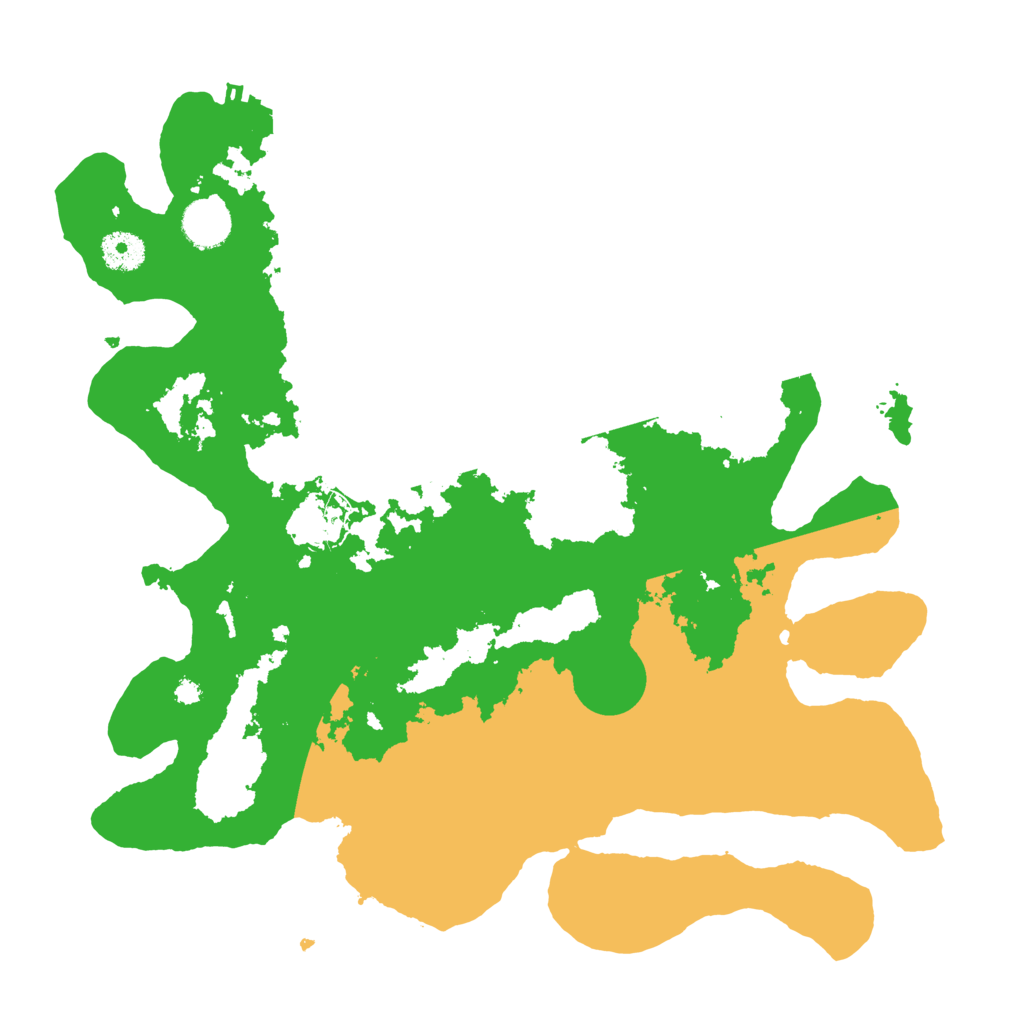 Biome Rust Map: Procedural Map, Size: 3700, Seed: 1780879340