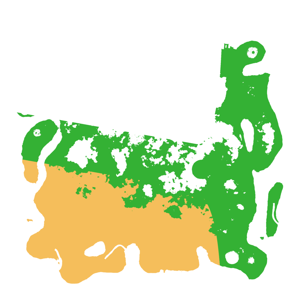 Biome Rust Map: Procedural Map, Size: 4205, Seed: 17721800